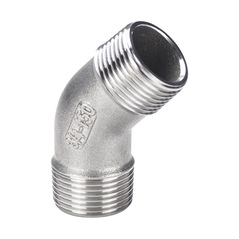 3/8"1/2"1/4"Elbow 90 Degree Angled F/F Stainless Steel SS304 Female* Female Threaded Pipe Fittings Reducer Plumbing connection: green / 3/4"