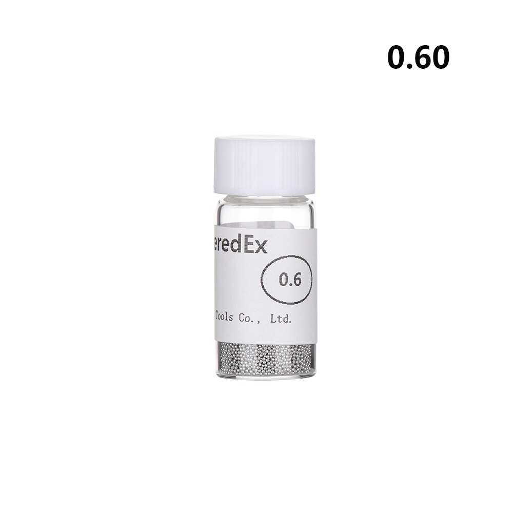 1Bottle BGA Reballing Balls(0.2 0.25 0.3 0.35 0.4 0.45 0.5 0.55 0.6 0.65 0.76 )BGA Solder Ball leaded For BGA Rework Repair Tool: 0.6mm