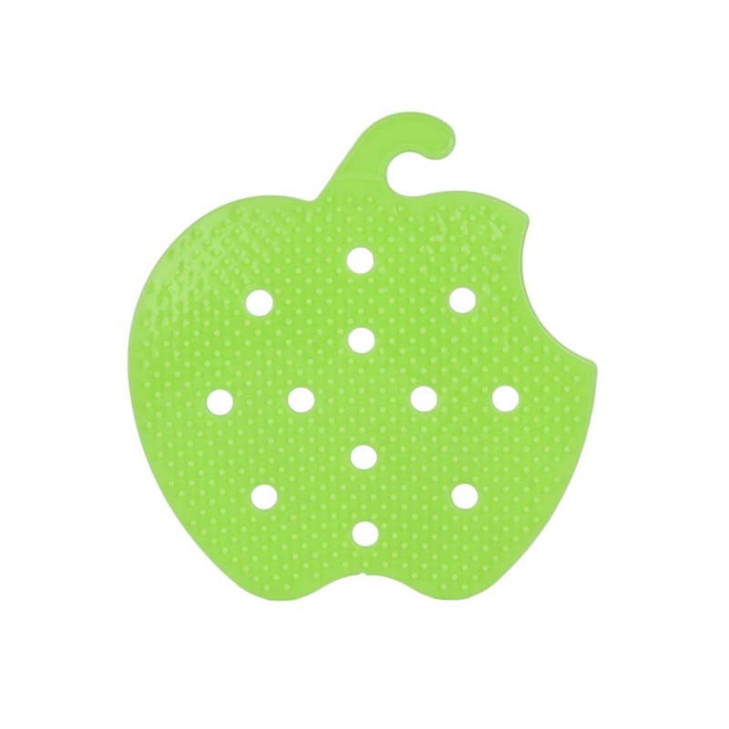 Cepillos de limpieza de vegetales y frutas de PVC cepillo de limpieza multifuncional para el hogar cepillo de limpieza fácil para el Herramientas de limpieza de cocina del depurador de patatas: green