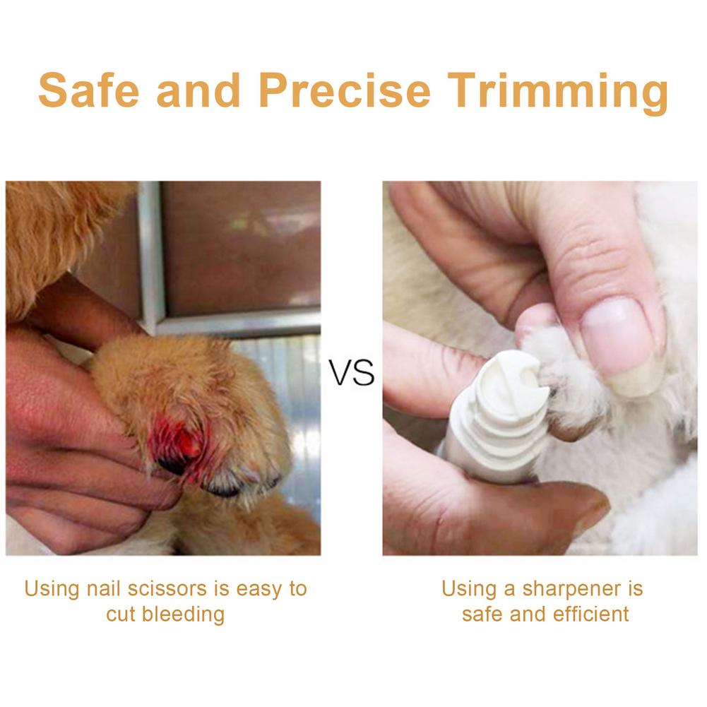 Dog Nail File Electric Pet Nail Grinder Pet Nail Clipper Scissors Pet Dog Cat Nail Toe Claw Clippers Animals Pet