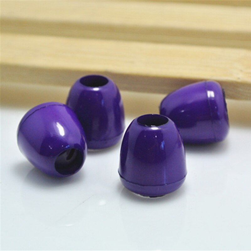 30Pcs Height 13mm hole 5mm /7.5mm Bell Stopper With Cord Ends Lock Stopper Plastic Toggle Clip for Paracord Clothes Accessories: DULL