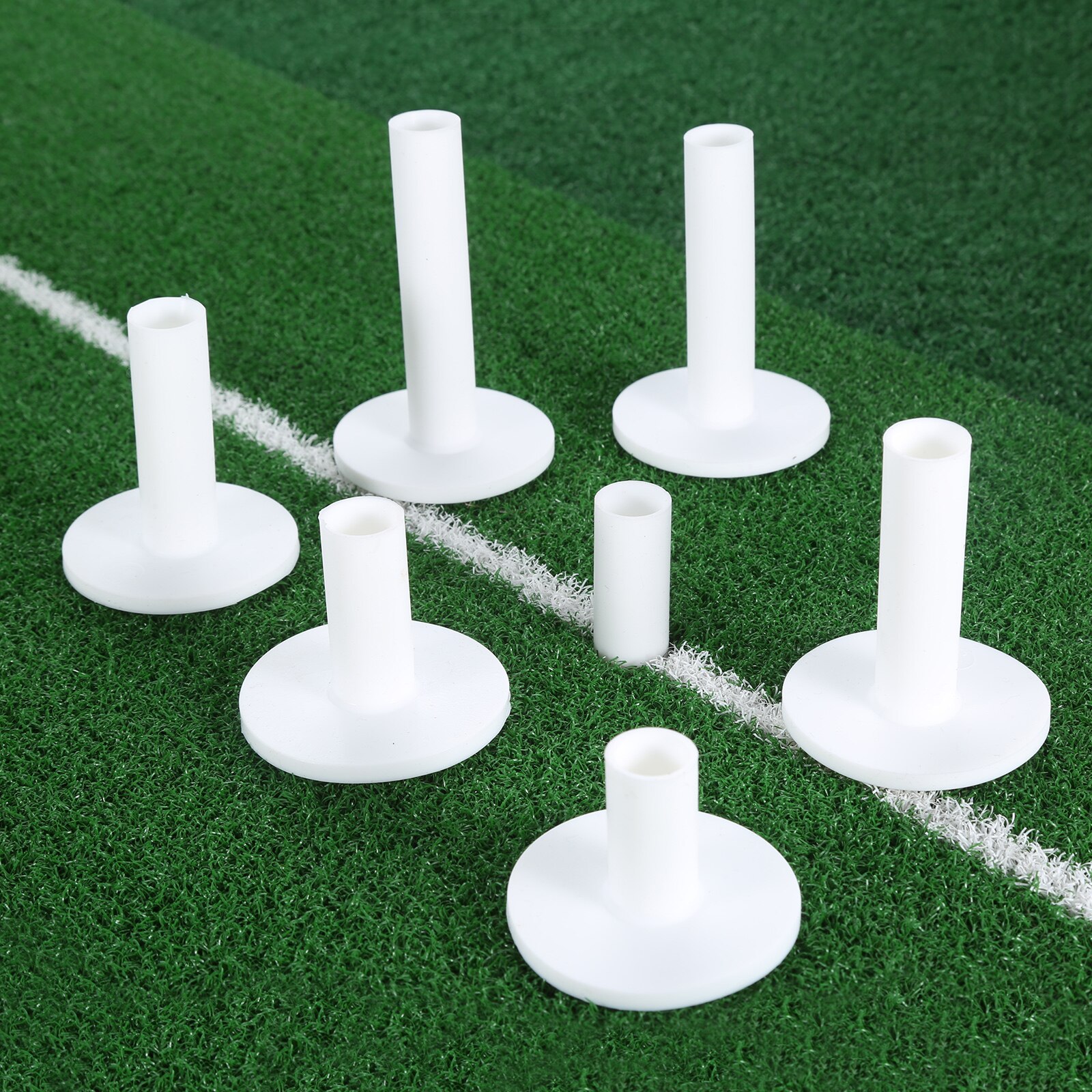 1pc Golf Tee Driving Range Tees Ball Holder for Indoor Outdoor Golf Hitting Mat Practice Accessories Training Tools 7 Sizes