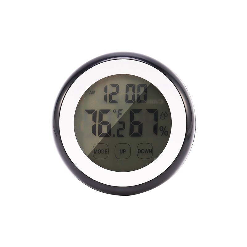 Wireless Indoor Outdoor Thermometer, Digitale Temperatur Feuchtigkeit Monitor mit Hoher Präzision, Zimmer Hygrometer mit Wetter Vordergrund