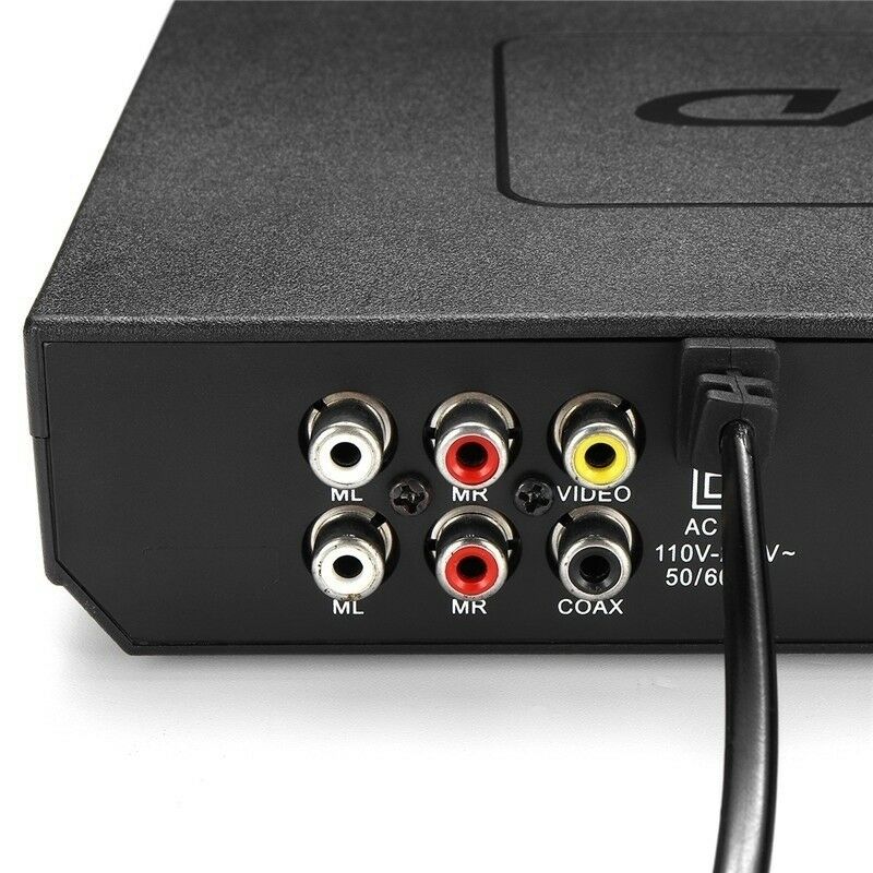 Bärbar dvd-spelare för tv-stöd usb-port kompakt multi-region dvd / svcd / cd / skivspelare med fjärrkontroll, stöder inte hd