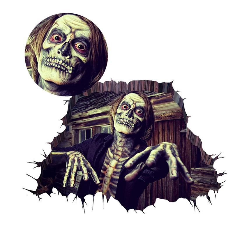 1 Pza pegatinas de piso Horrible pegatinas de Halloween pegatinas para