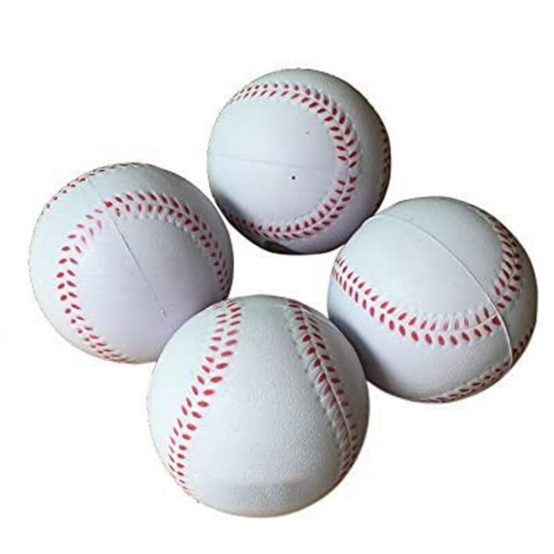 ELOS-12Pack Baseball Foam Softball 9Inch Adult Youth Training Sporting Batting Ball for Game Pitching Catching Training