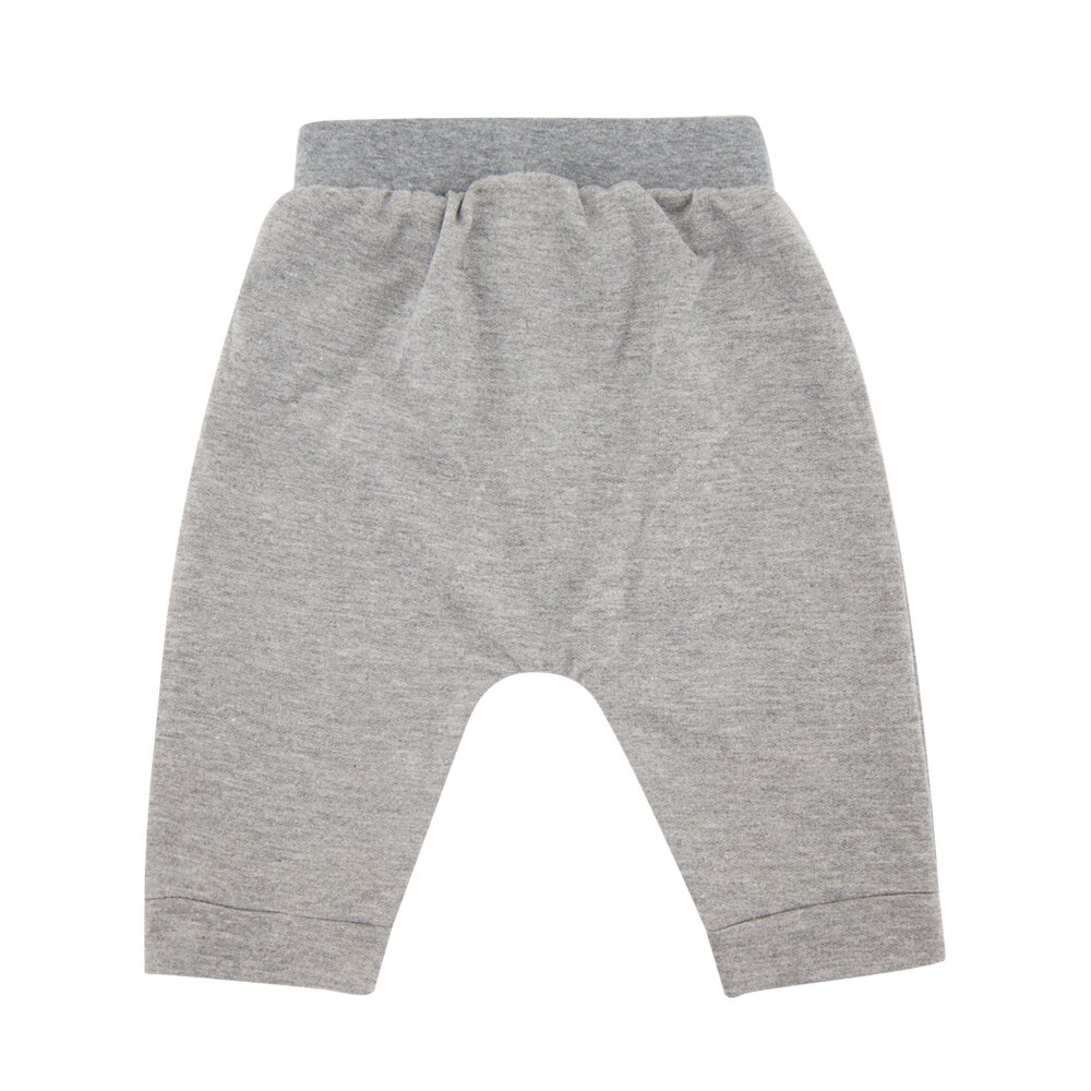 Honeyzone Baby Pants primavera estilo gris algodón Sexless Harem Pants para niños Baby Boy Leggings KidsTrousers