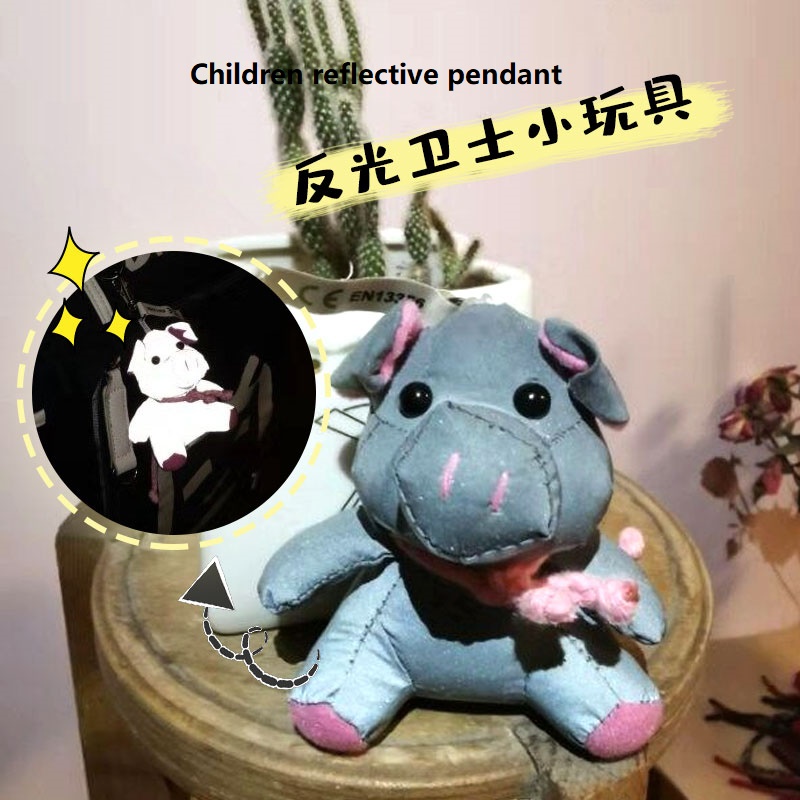 children's Backpack Pendant Reflective Warning Pendants