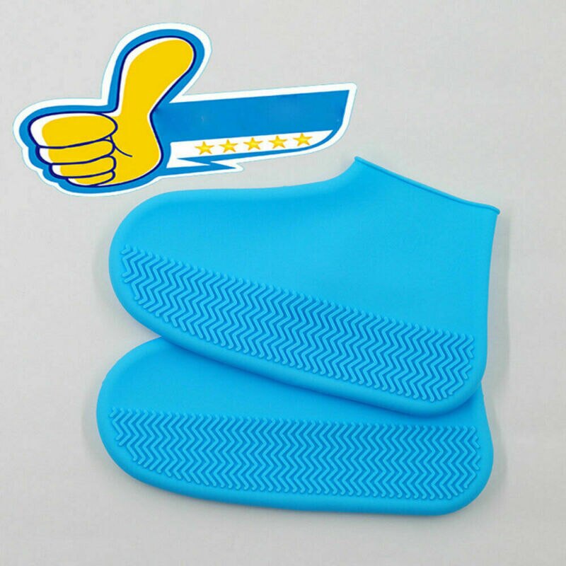2 x Step In Sock Cover Waterproof Reusable Fast Hand-Free Boot Shoe Sock Covers