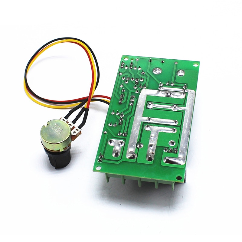 12V 24V 36V 48V DC Motor Speed Controller PWM Module 20A 200mm 25KHZ
