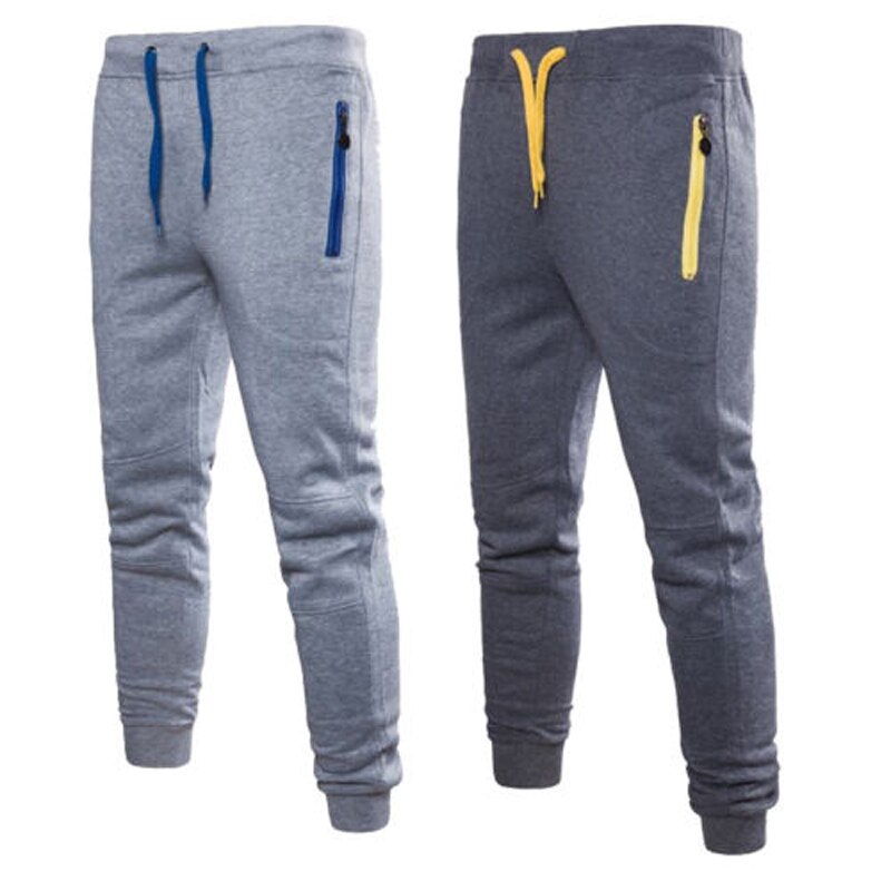 Pantalones de chándal ajustados para hombre, mallas deportivas de entrenamiento de gimnasia para correr