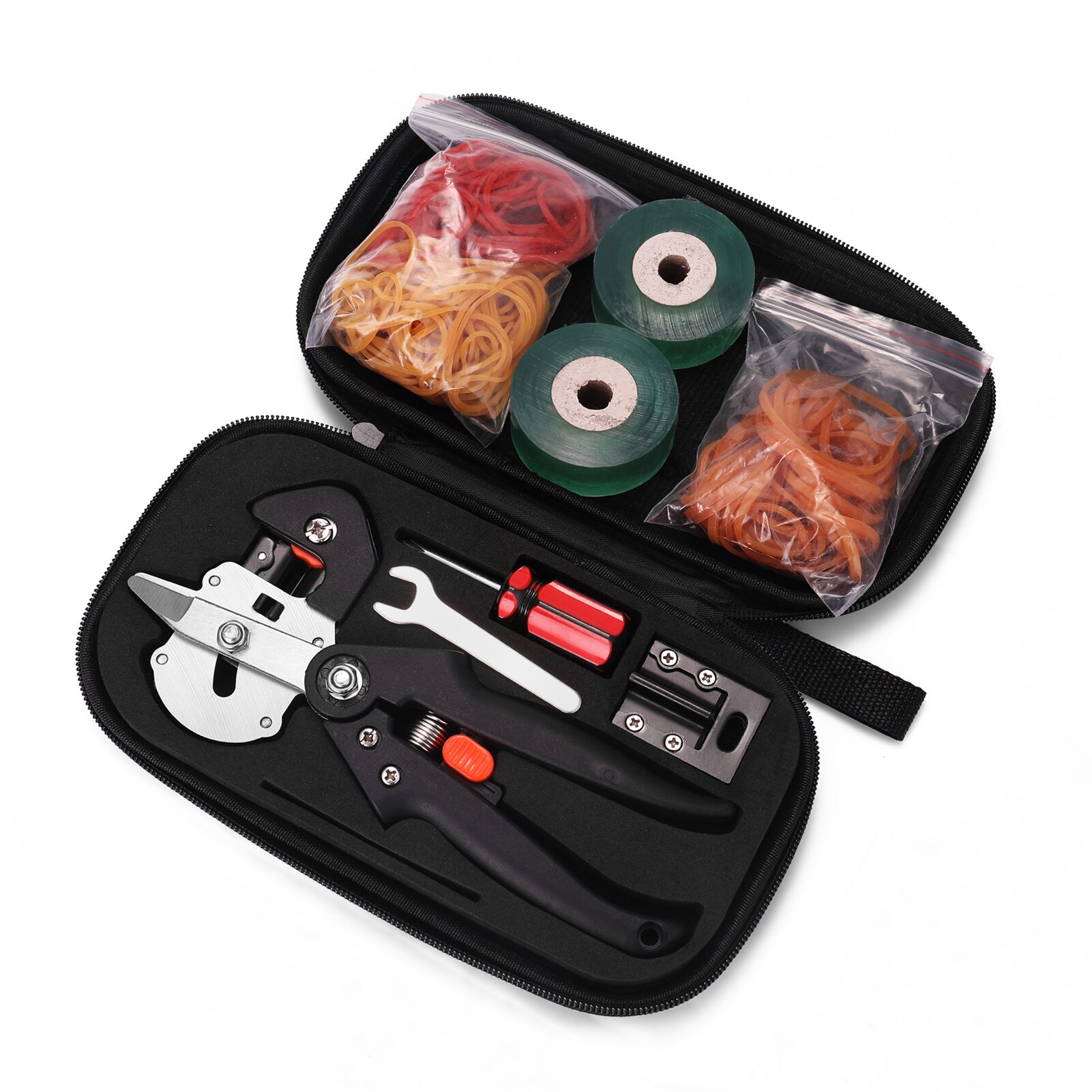 Household Garden Grafting Tool Set Fruit Tree Pruning Shears Cutting Tools Kit Garden Scissors Pruning Shears Tools