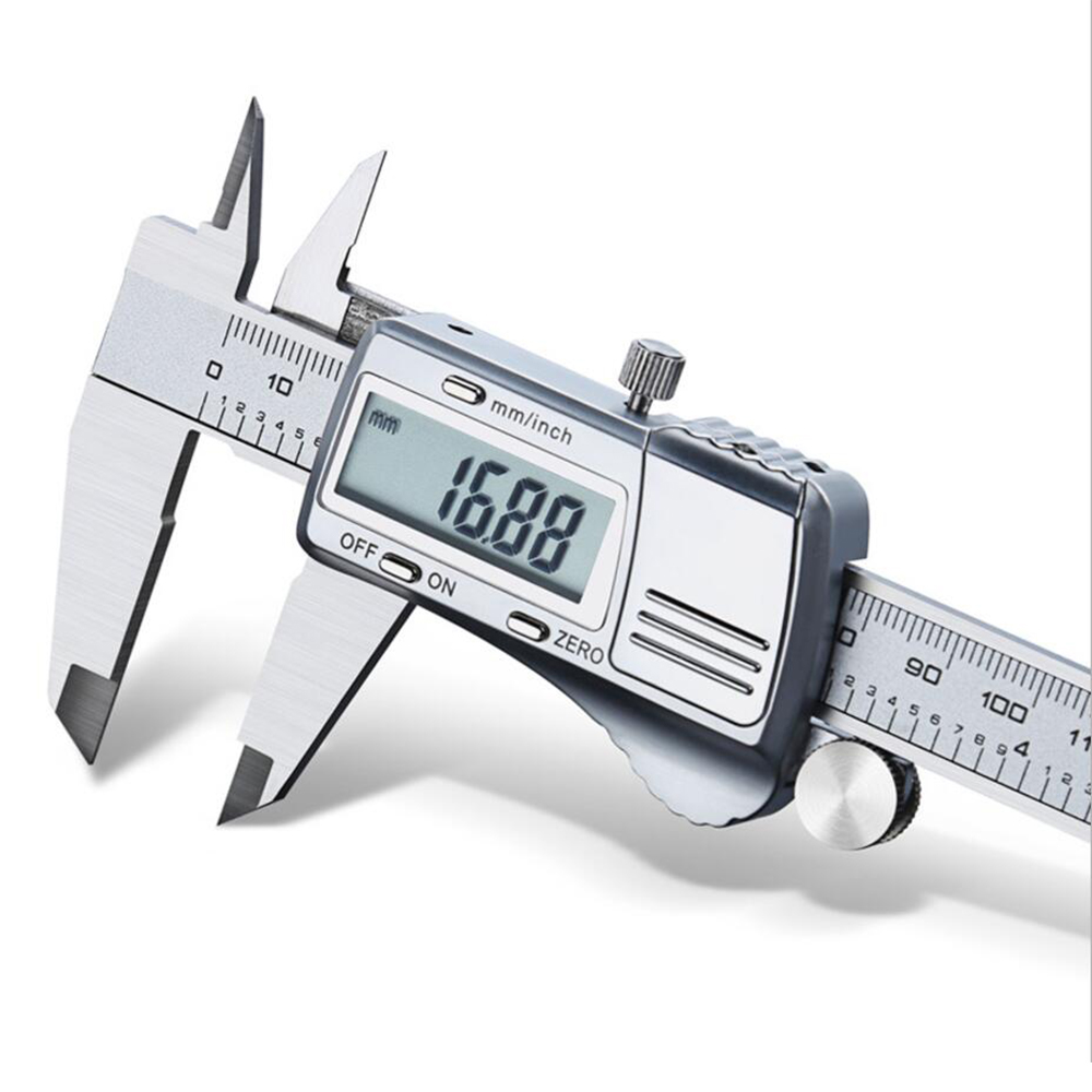 4/6-zoll 100/150mm Großen Bildschirm Digitale Messschieber Edelstahl Elektronische Messschieber Metall Mikrometer Mess Werkzeuge
