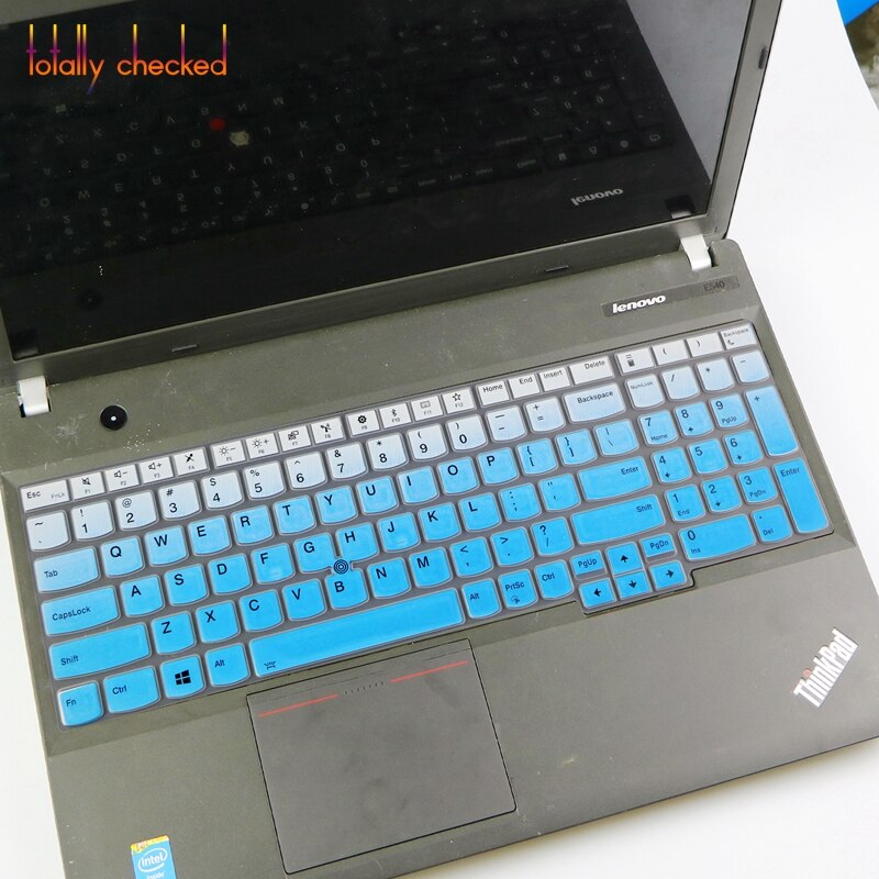 laptop Keyboard Cover skin protector for Lenovo ThinkPad P51s P52 P52s E580 E590 E595 L590/ThinkPad T570 T575 T580 T590 E15: fadeblue