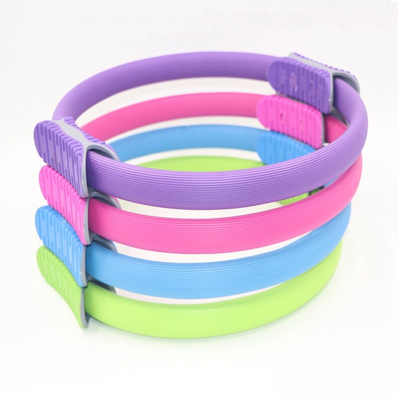 Yoga Pilates Ring - 38cm - Resistance Workout Fitness Circle - Muscle Exercise Training Tool