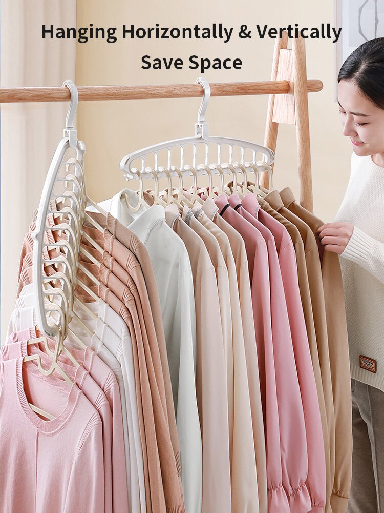 JOYBOS Multifunctional Clothes Rack Storage Dormitory Household Wardrobe Arrangement Rack Baby Clothes Rack Drying Hanger JBS81