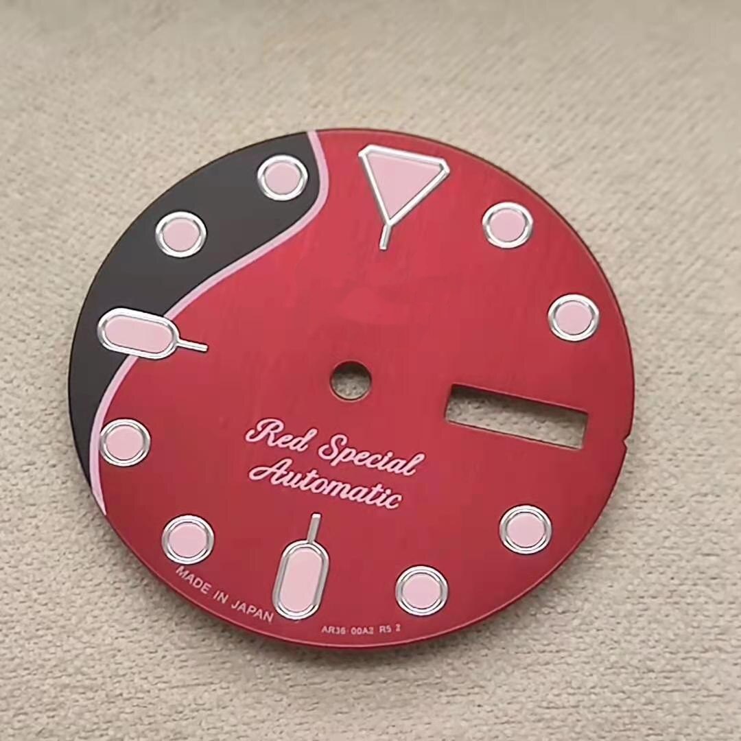 Cadran / Esfera Pour Montre LIP Dauphin P330 - Modèle Soleil Champané - Neuf Sans Étiquette