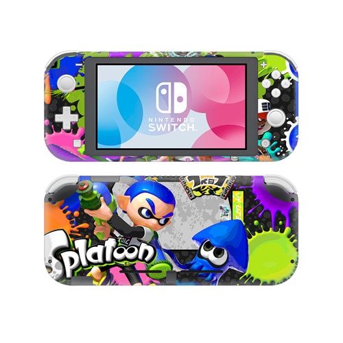 Splatoon 2 Skin Sticker Decal For Nintendo Switch Lite Console & Controller Protector Joy-con Nintend Switch Lite Skin Sticker: YSNSL0192