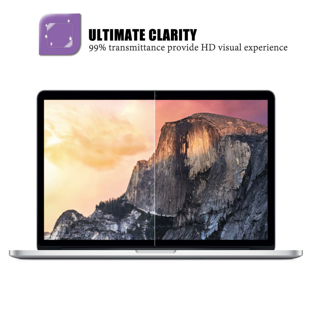 Protector de pantalla para Macbook Air Pro, cubierta de piel de pantalla para Macbook Air Pro 13, 15, 11, 12, 13,3, 15,4 pulgadas, A1706, A1707, toch ID, 2 uds.