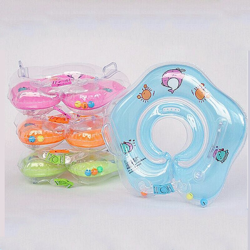 Zwemmen Baby Accessoires Hals Ring Buis Veiligheid Baby Float Cirkel Voor Baden Opblaasbare Water Pasgeboren Baby Zwemmen Kraag
