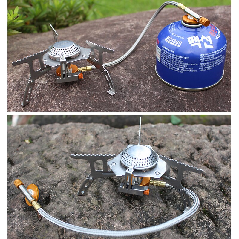 Outdoor Gas Stove Camping Gas burner Folding Elect... Grandado