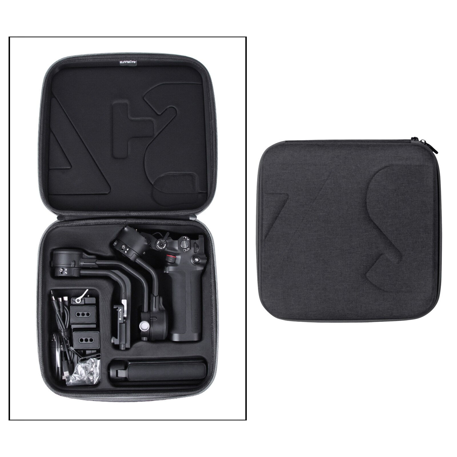 Bolsa de almacenamiento portátil de viaje multifuncional, apta para DJI RSC2 EVA, bolsos de mano a prueba de arañazos