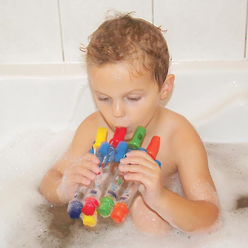 1 Pcs Water Fluit Speelgoed Kids Kinderen Muziek Douche Bad Tunes Kleurrijke Speelgoed Kleurrijke Water Fluiten Bad Tunes speelgoed Fun