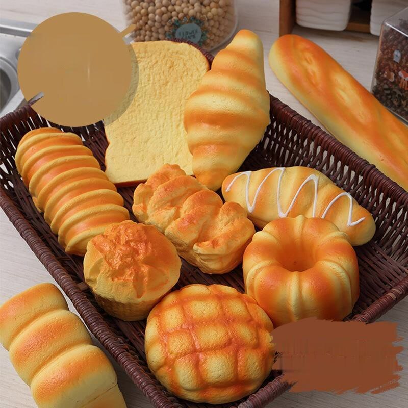Children Pretend Simulation Food Toys Baby Play House Bread French Fries Kitchen Set Toys Fast Food Educational Toys