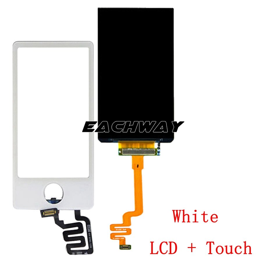 100% Getest Lcd-scherm Voor Ipod Nano 7 7th Gen Lcd Digitizer Montage Onderdelen Voor Ipod Gratis winkelen: Touch With LCD White