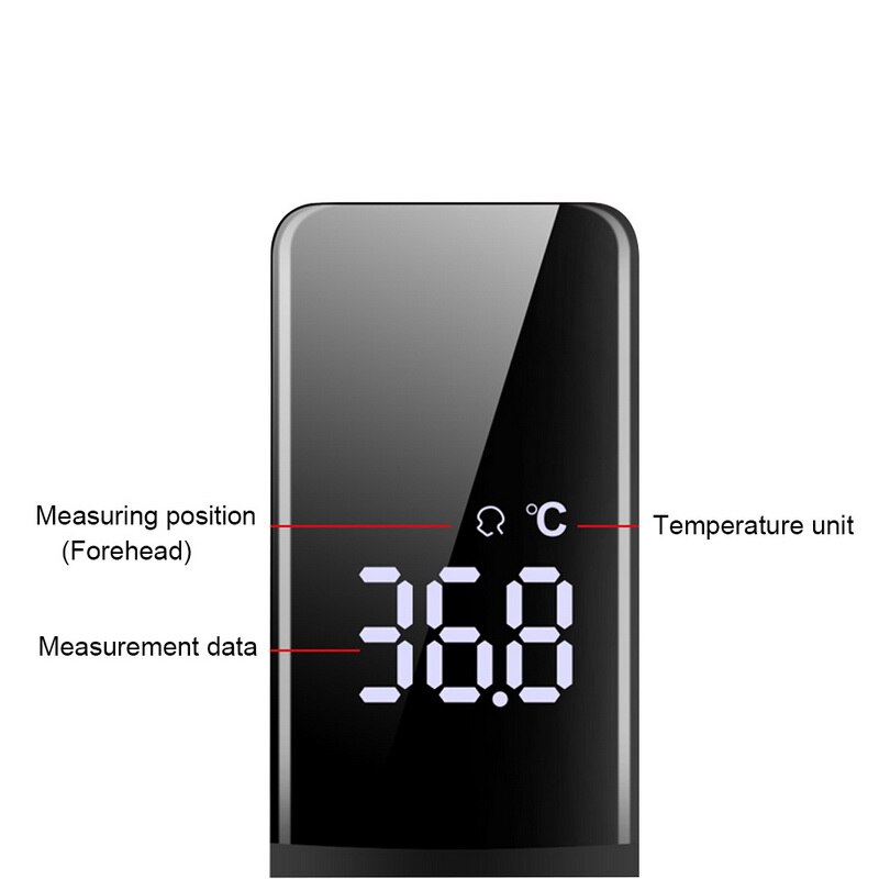 Contactloze infrarood infrarood temperatuur infrarood temperatuurmeter digitale temperatuurmeter lcd-scherm digitale thermometer