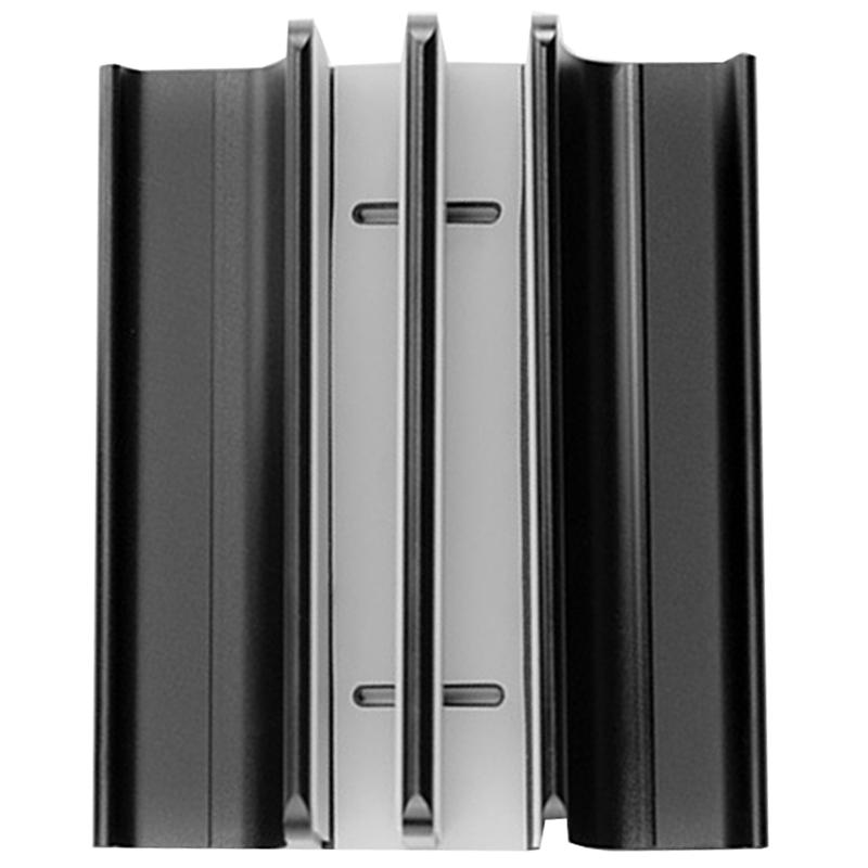 Vertical Adjustable Laptop Stand Aluminium Alloy Notebook Mount Base Erected Space-saving Holder for MacBook Pro/Air PC