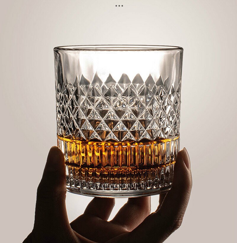 Whiskyglazen, Scotch Bril, ouderwetse Whisky Bril/Perfecte Voor Scotch Liefhebbers/Stijl Glaswerk Voor Bourbon/Rum