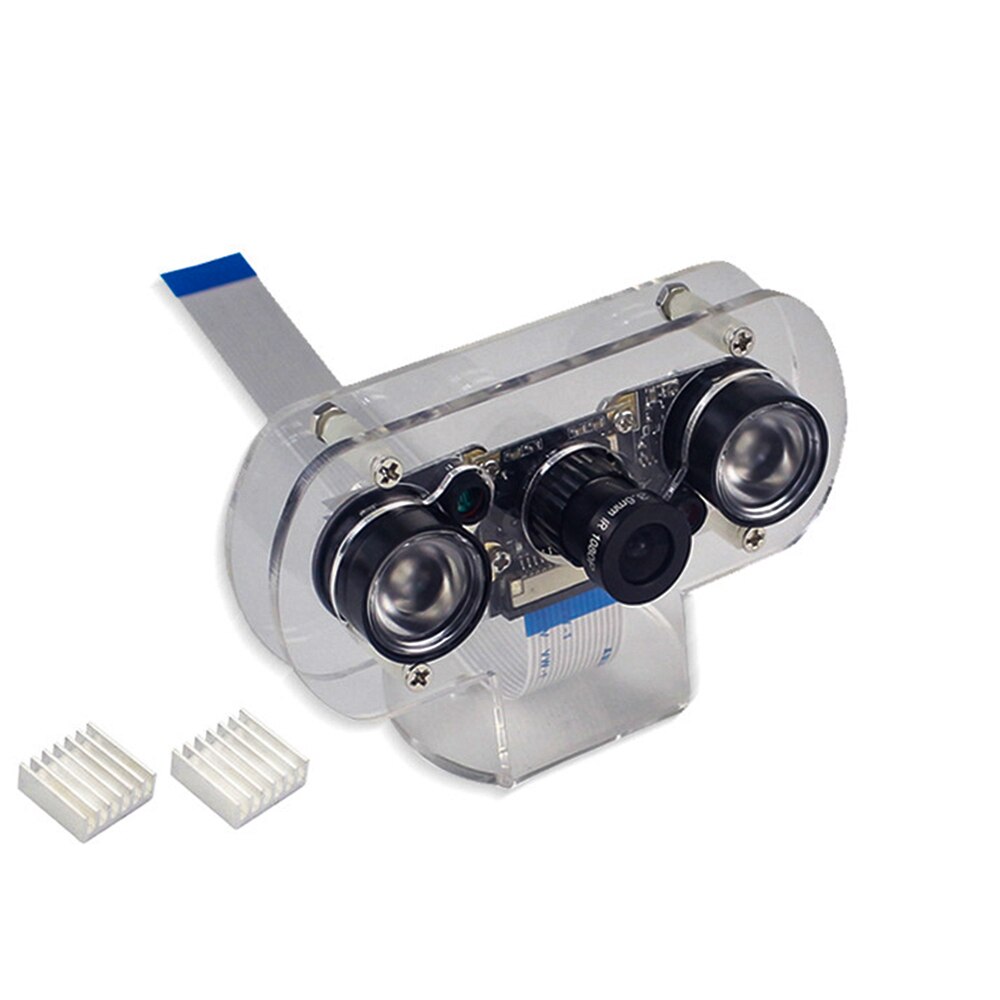 Night Vision Camera Set for Raspberry Pi 4 B Night Vision Camera 5MP Camera Module for Raspberry Pi 3 IR-CUT Focus Camera Auto