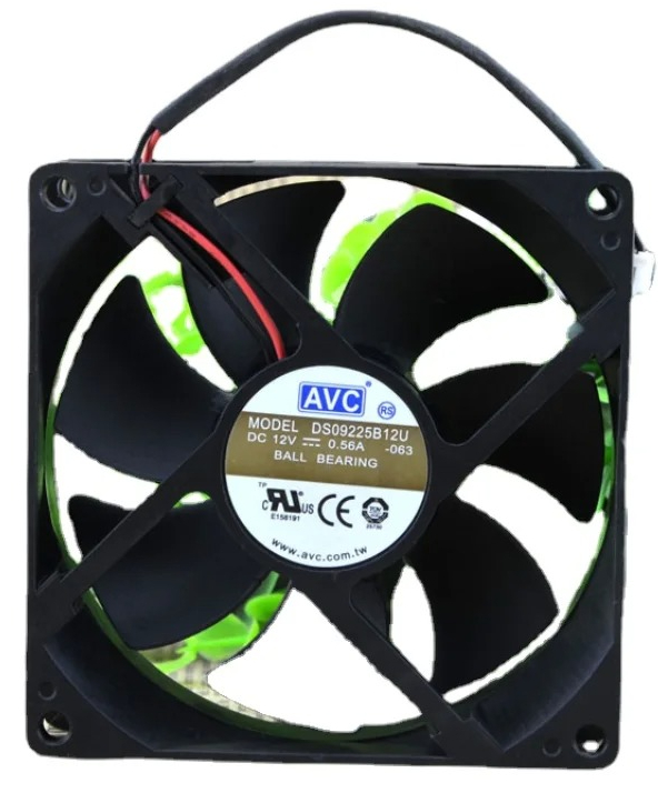 Fan CPU Radiator for AVC DS09225B12U 9025 12V 0.56A 9CM 4-wire High Air Volume Fan 92*92*25mm