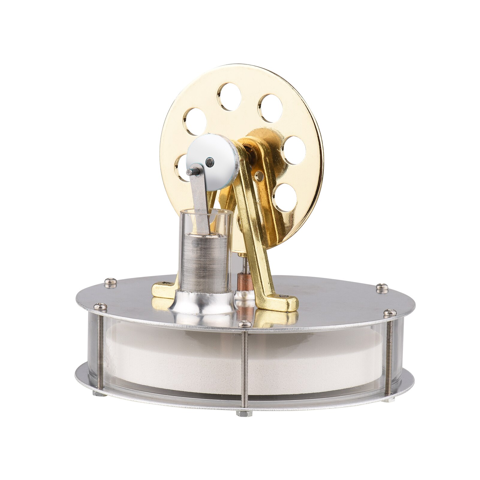 Low Temperature Stirling Engine Assembled Electricity Generator Heat Experiment Physical Generator Model Science Experiment Toy: D1