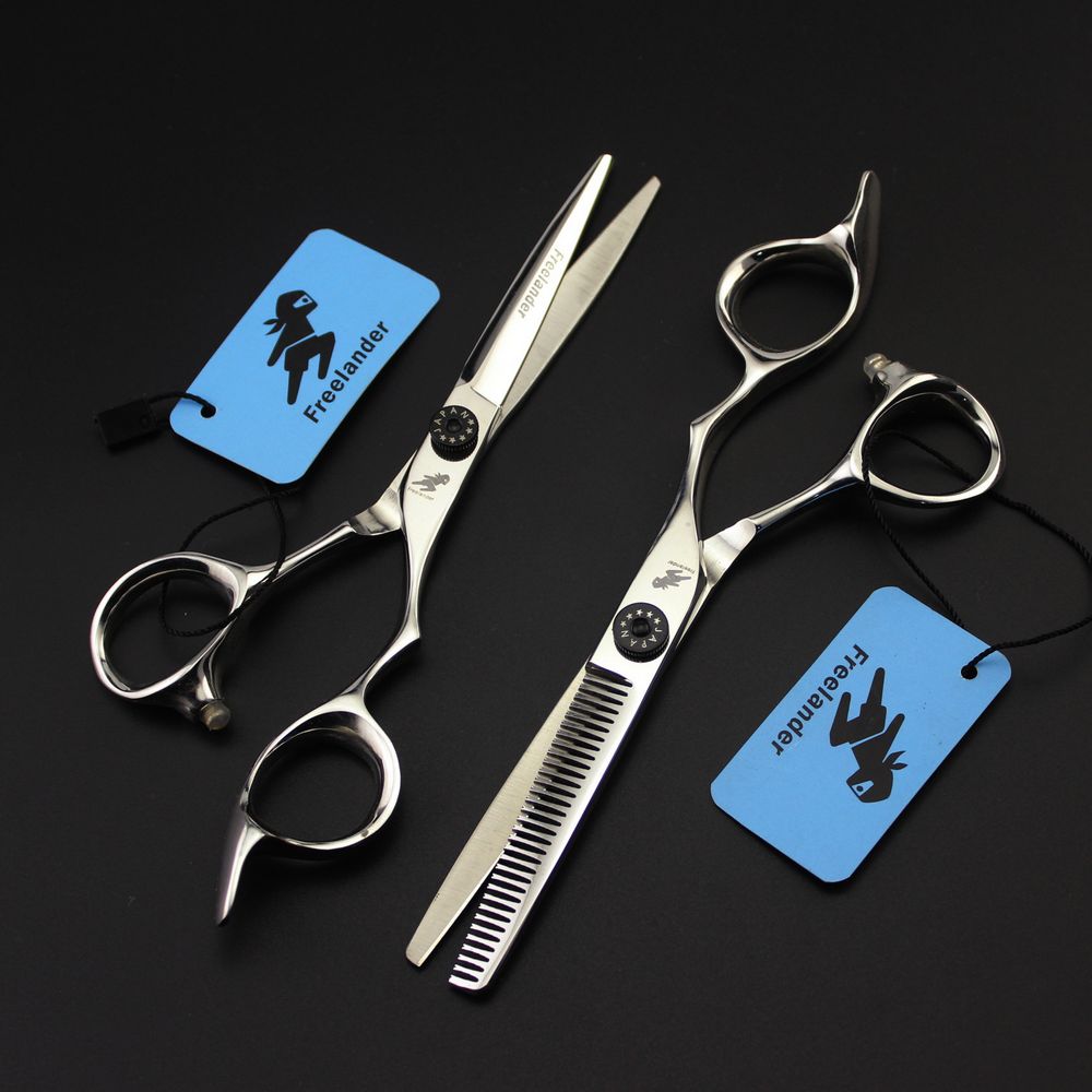 Freelander 6 inch Hair Scissors Hairdressing Scissors Barber Thinning Scissor Hairdresser Haircut Shears: 40CT