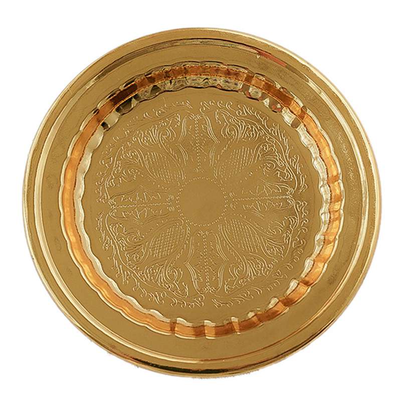 European-style Retro Metal Plate Photo Props Ins Jewelry Pendulum Plate Photography Decoration Shooting Background Props: J4