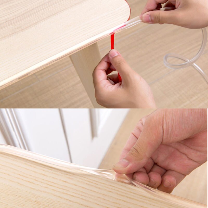 Baby Baby Bescherming Hoek Bescherming Strip Guards 1M Transparant Tafel Rand Meubels Hoekbeschermers Soft Pvc Bumper