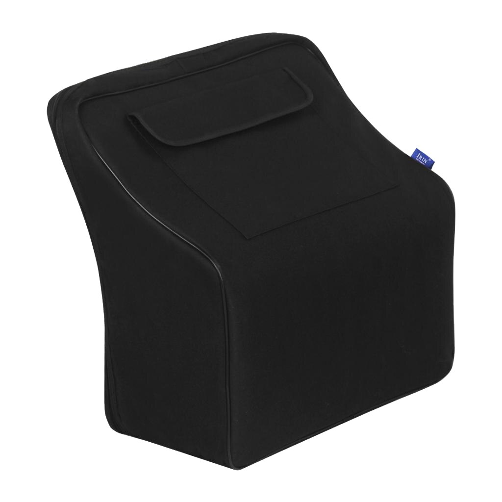 Portable Thick Padded 40-120 Bass Accordion Case Gig Bag with Pocket Black