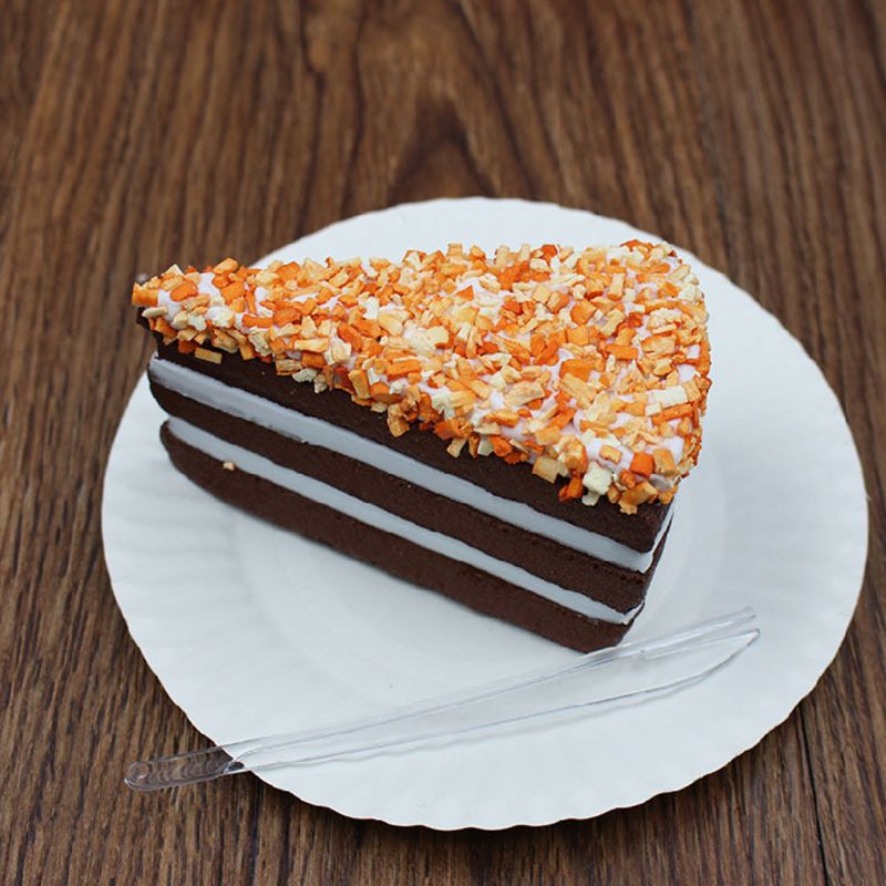 Pastel Triangular realista de simulación Artificial muestra accesorios de fotografía decoración del hogar 67JB