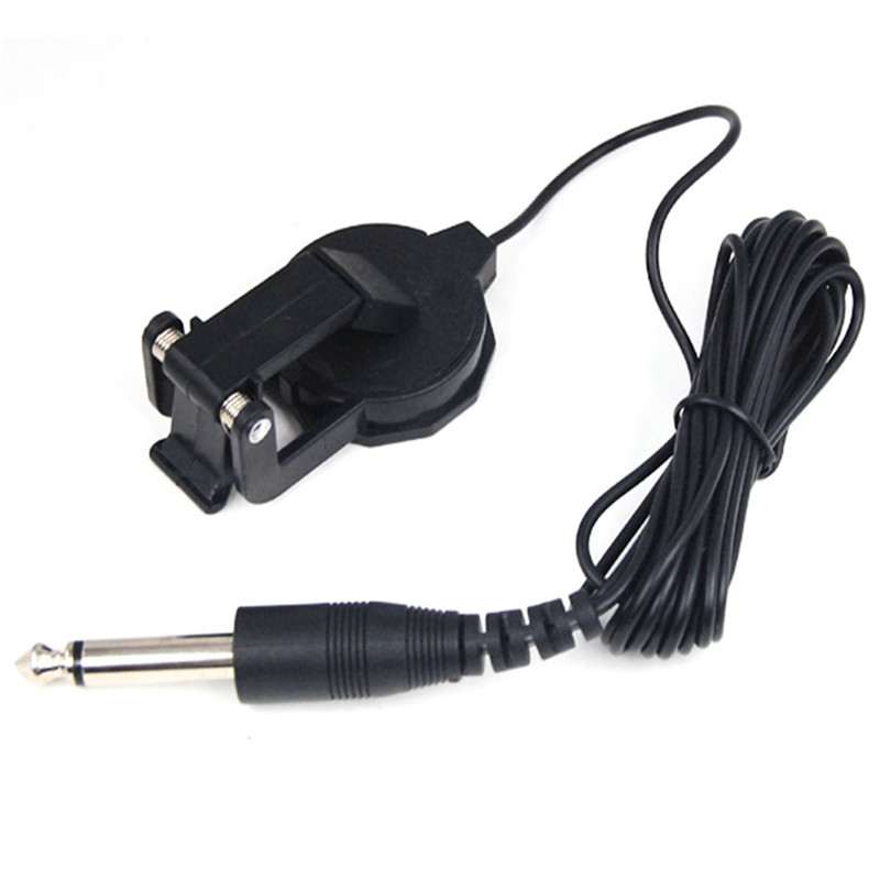 Acoustic Ukulele Violin Pickup Microphone Electric Folk Wooden Hawaiian Guitar Sound Transducer Amplifier