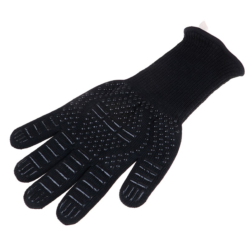 1 Pc Enipate 300-500 Celsius Extreme Hittebestendige Bbq Handschoenen-Voering Katoen Voor Koken Bakken grillen Ovenwanten