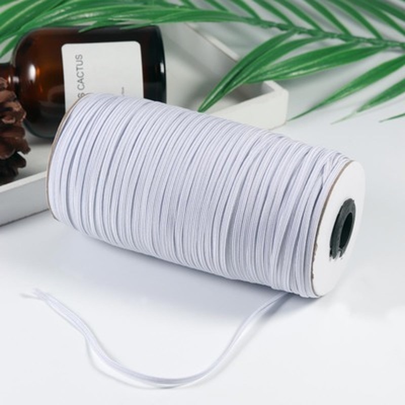 Elastic Bands Spandex Band Sewing Ribbon Trim Sewing Fabric Stretch Rope DIY Apparel Sewing Garment Accessories Elastic Bands