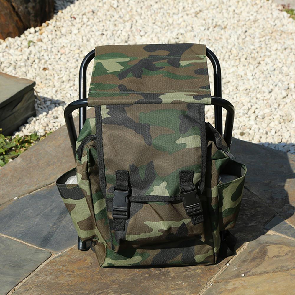 Outdoor Vissen Stoel Zak Folding Camping Kruk Draagbare Rugzak Cooler Geïsoleerde Picknick Tas Wandelen Zetel Tafel Zak Beer 150KG