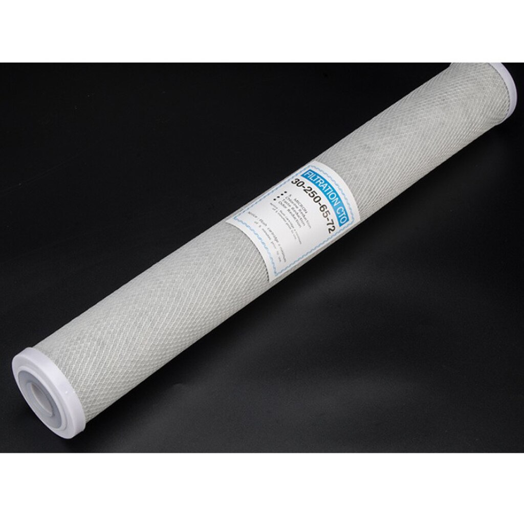 20 Inch Replacement Filter Water Purification Universal Water Filter Activated Carbon Cartridge Reverse Osmosis