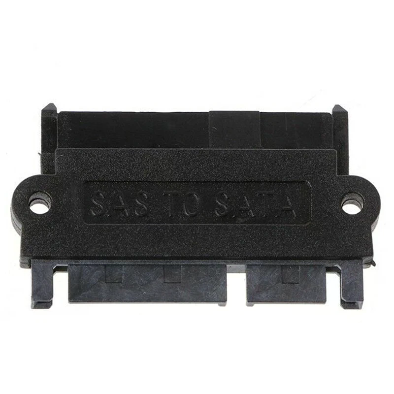 SFF-8482 SAS 22 Pin to 7 Pin + 15 Pin SATA Hard Disk Drive Raid Plug Adapter