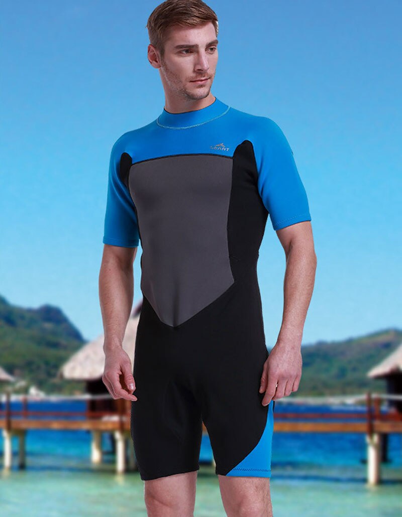 Lente Pak Vrouwen Shorty Wetsuit Terug Rits Mannelijk Korte Mouw 2 Mm Premium Neopreen/Vrouwelijke Surfen Snorkelen Duiken Scuba voor