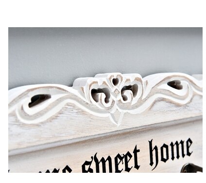 Hanging key holder door wall hanging wood products household practical hanger coat hook entrance