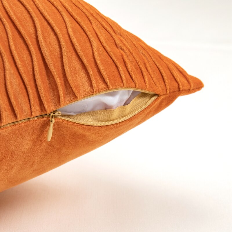 Moderne nordique taie d'oreiller rétro vague décoration taie d'oreiller luxe housse de coussin classique décoratif oreillers pour salon