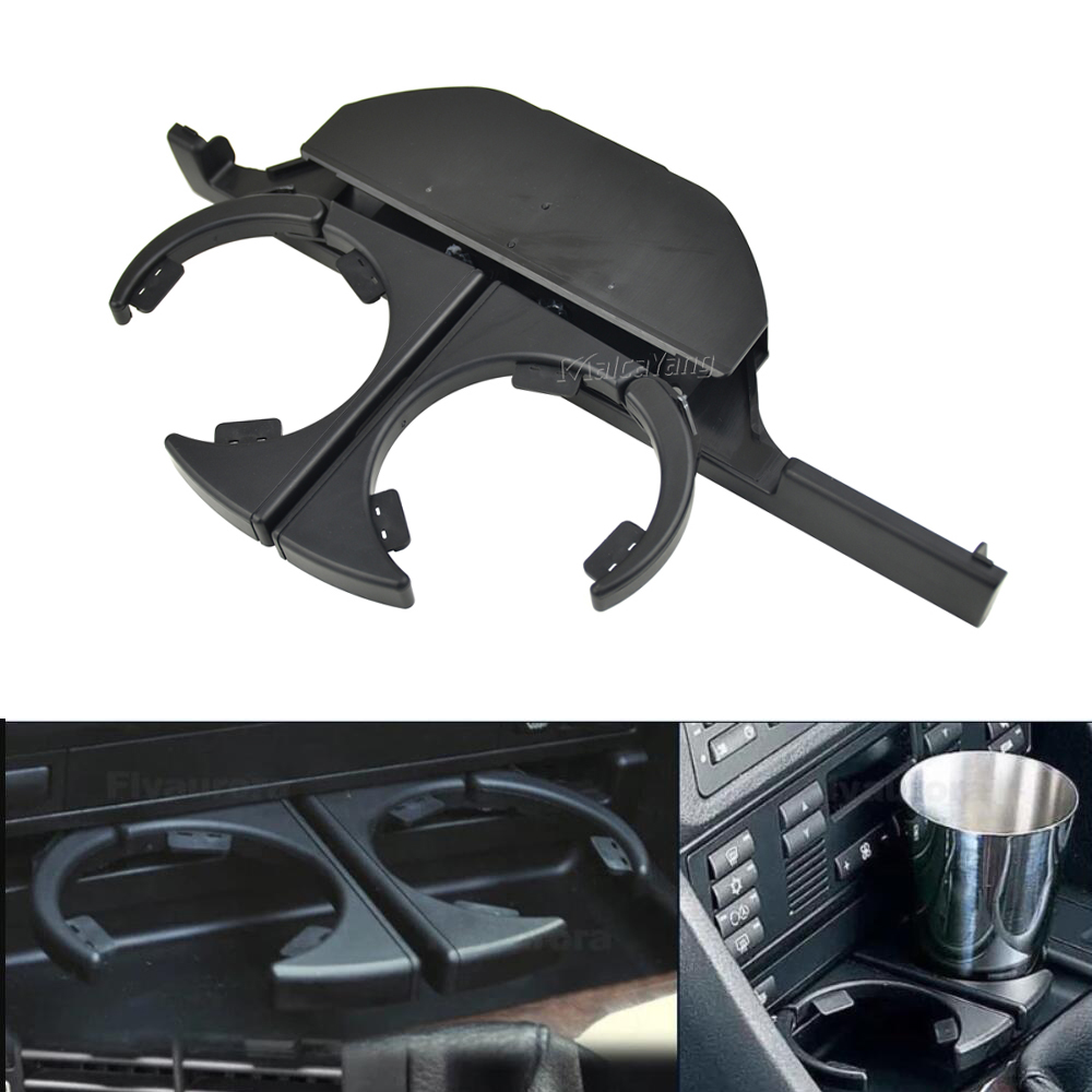 Auto Dual Gat Drink Fles Drank Houder Centrale Armsteun Water Bekerhouder Interieur Organizer Voor Bmw 5 Serie E39 525: RHD